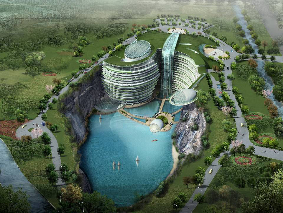 And now the Songjiang Hotel might just become the newest and greenest 