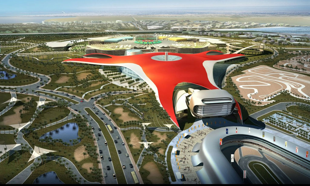 Ferrari World Abu Dhabi the world's first Ferrari theme park and largest